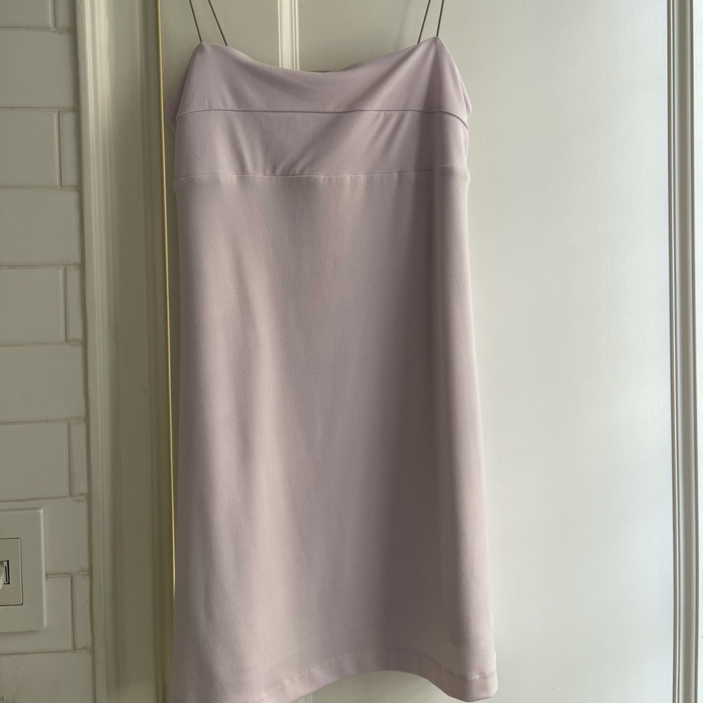 Silence + Noise Empire-Waist Caged Mini Dress